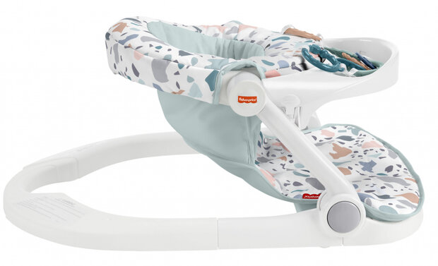 babystoel Zitten Spelen junior 53 x 69 cm wit
