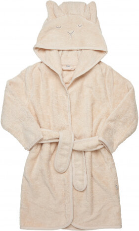 badjas Lam junior katoen beige maat 86/92