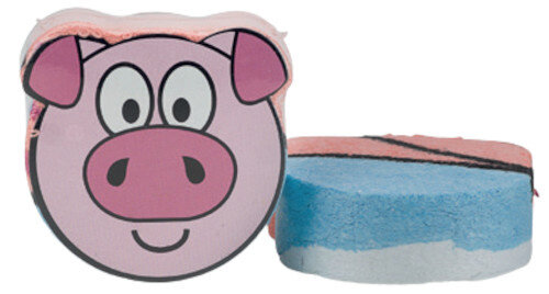 handdoek Varken junior 30 cm katoen roze