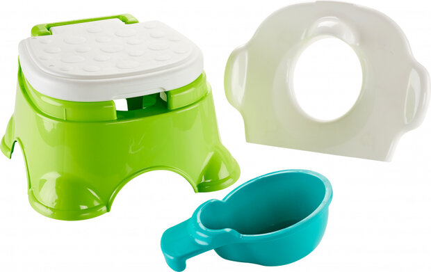 plaspotje Royal Stepstool junior 33 x 20 cm groen