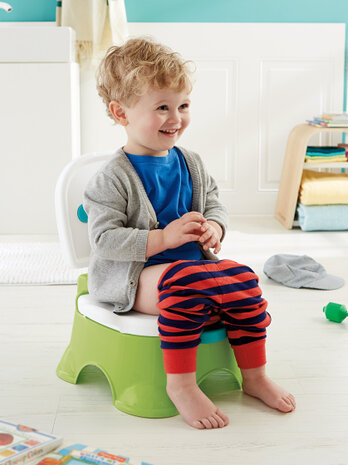 plaspotje Royal Stepstool junior 33 x 20 cm groen