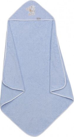 badcape Marco junior 100 x 100 cm katoen blauw