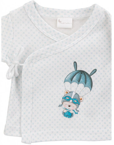 babykledingset Parachute katoen blauw maat 50/68
