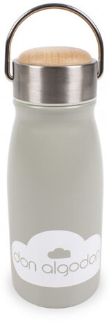 thermoskan 350 ml 6,5 x 17 cm RVS grijs/zilver