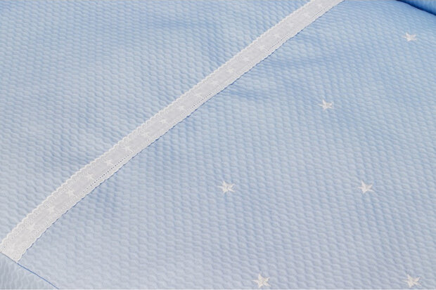 beddenset Enzo junior katoen blauw 3-delig