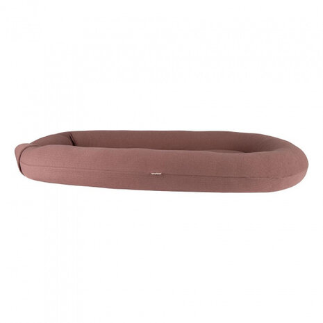 babynest junior 85 x 50 cm katoen oudroze