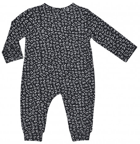 babyonesie Cheetah junior katoen antraciet mt 50