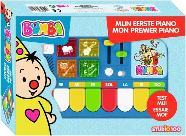 piano Bumba junior 29 x 20 x 5 cm blauw