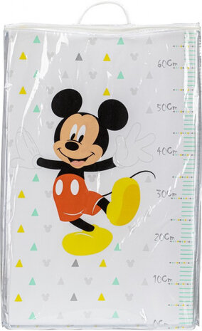 aankleedkussen Mickey Mouse junior 72 x 46 cm foam wit