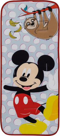 kinderwagenkussen Mickey Mouse 84 x 34 cm PU grijs