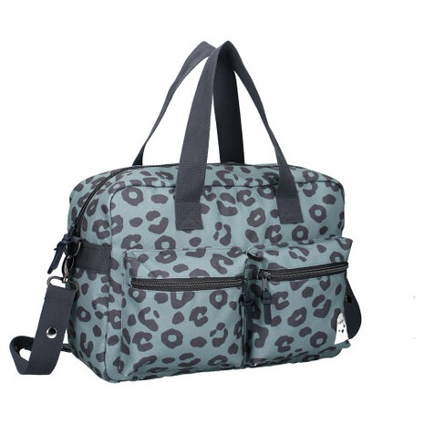 luiertas 18 liter 40 x 16 x 28 cm polyester blauw