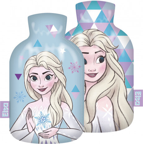 warmtekruik Frozen II meisjes 2 liter polyester blauw