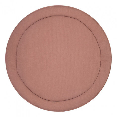 boxkleed rond 90 cm katoen oudroze