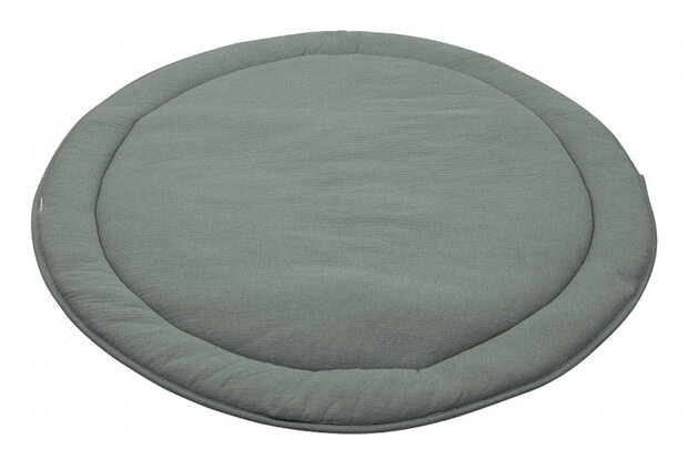 boxkleed rond 90 cm katoen donkergroen