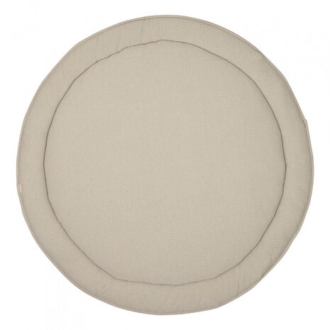 boxkleed rond 90 cm katoen grijs