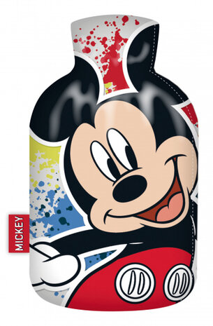 warmtekruik Mickey Mouse 2 liter polyester rood/blauw