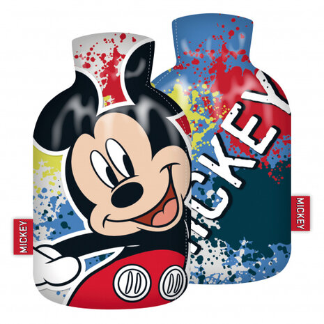 warmtekruik Mickey Mouse 2 liter polyester rood/blauw