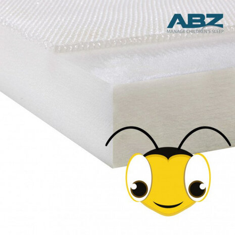 matras Bij junior 60 x 120 cm polyether wit