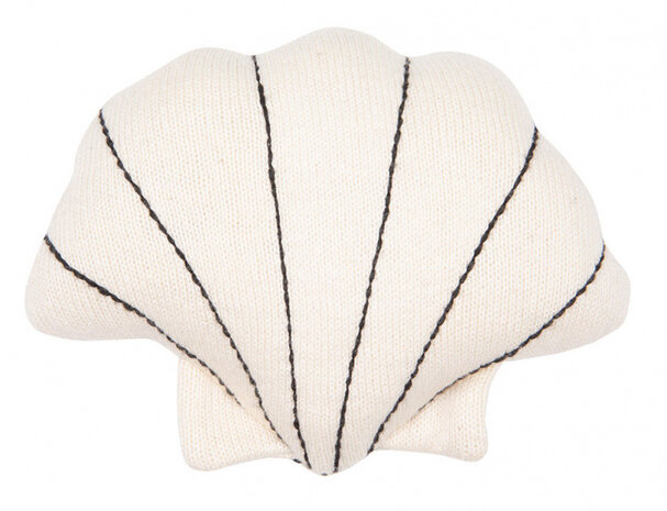 knuffelschelp junior 10 x 8,5 cm katoen wit