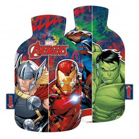 warmtekruik Avengers junior 2 liter blauw/rood/groen