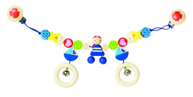 Kinderwagenspanner Piraat 40 cm