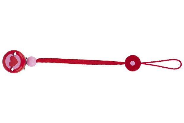 fopspeenketting hart 21 cm
