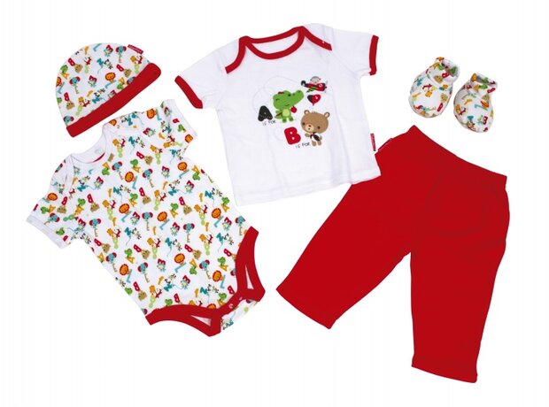 babykleding in Giftbox 5-delig