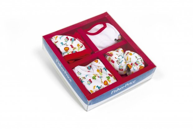 babykleding in Giftbox 5-delig