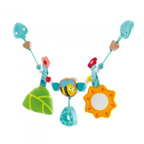 kinderwagenspanner bij 43 cm blauw