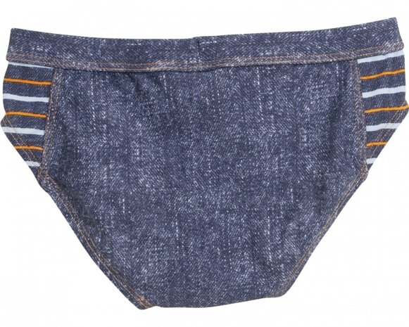 zwembroek UV-werend Ahoi blauw maat 98/104