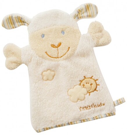 washand schaap cr&egrave;me 25 cm