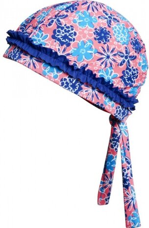 zwembandana UV-werend bloemen meisjes mt 53 cm
