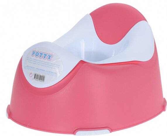 plaspotje 30 cm roze