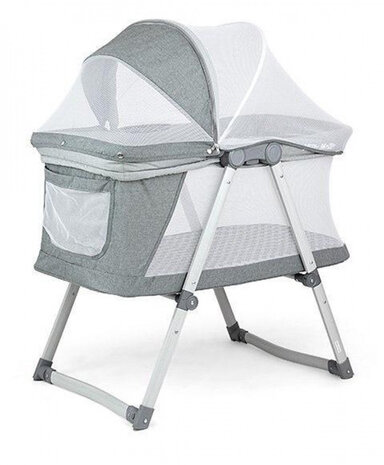 reisbed 2-in-1 Jane 90 x 52 cm donkerblauw