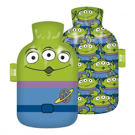 warmwaterkruik met hoes Toy Story Aliens