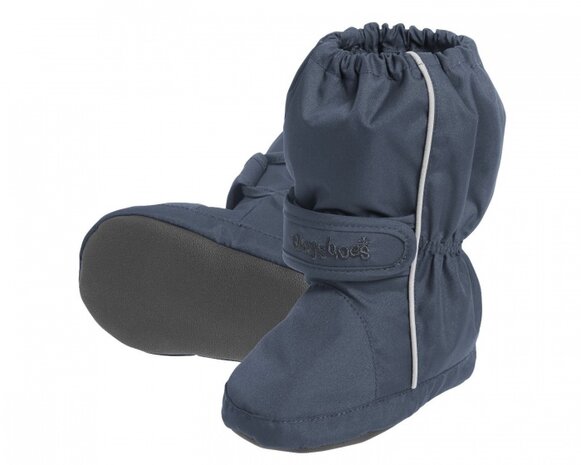 snowboots Thermo Bootie met klittenband junior navy maat 22/23