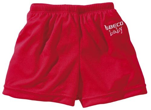zwemluier junior shortvorm rood maat S
