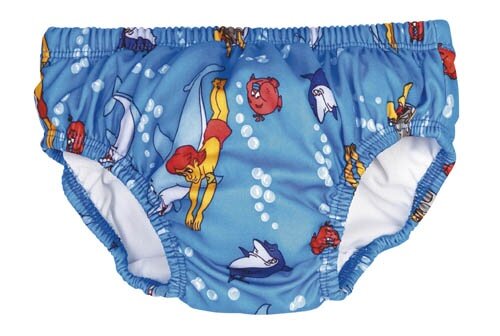 zwemluier junior slipvorm blauw maat M