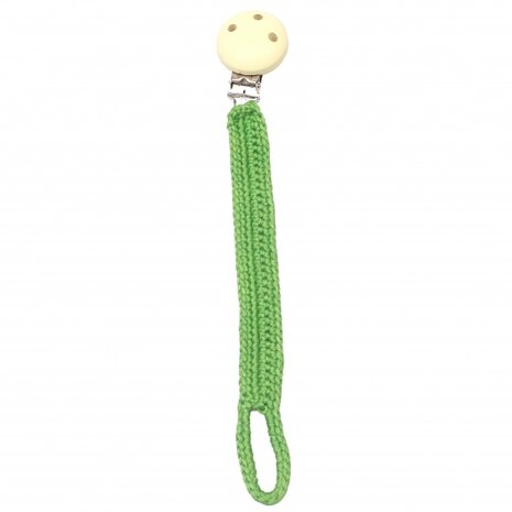 fopspeenketting bamboestof 20 cm groen