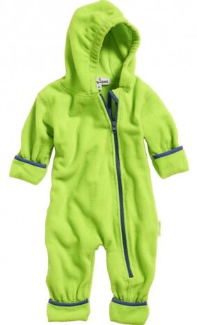 babypyjama onesie fleece junior groen maat 62