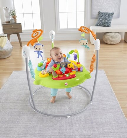 Roaring Rainforest Jumperoo junior groen/wit/oranje
