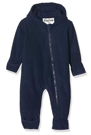 babypyjama onesie fleece navy maat 92