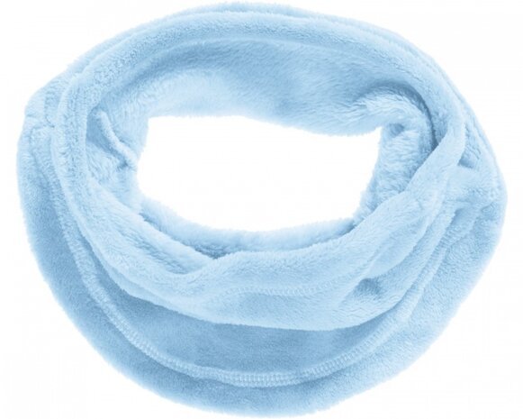 fleece nekwarmer sjaal junior lichtblauw one size