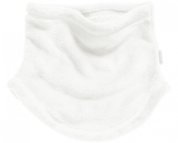 fleece nekwarmer sjaal junior wit one size