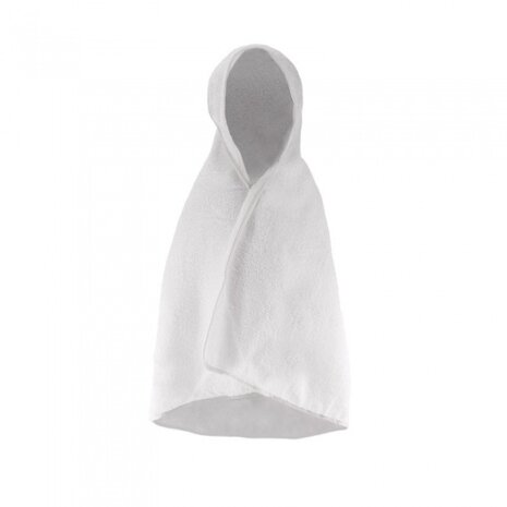 badcape baby 70 cm wit