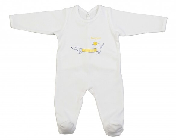babypyjama boxpakje junior wit 3 maanden