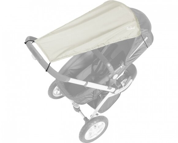 Zonnedoek UV-protectie kinderwagen beige