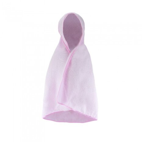 badcape baby 70 cm roze