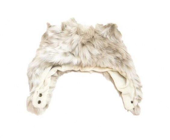 baby-/peutermuts Sneeuwpanter junior cr&egrave;me maat XS
