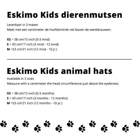 baby-/peutermuts Sneeuwpanter junior cr&egrave;me maat M